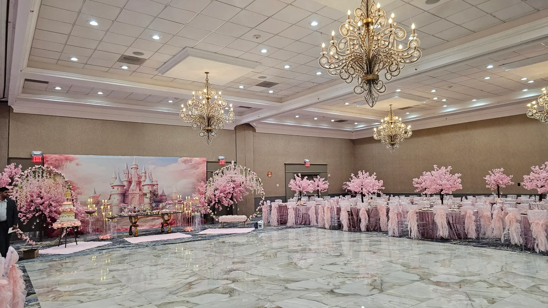 Grand Legacy banquet setup